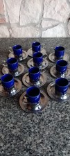 Servizio tazzine blu usato  Riva del Po
