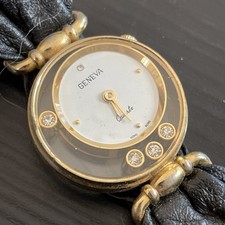 Usado, Relógio de pulso feminino ORIGINAL RETRÔ quartzo suíço Geneve comprar usado  Enviando para Brazil