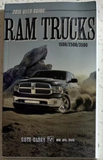 2015 DODGE RAM MANUAL DO PROPRIETÁRIO 1500 2500 3500 V6 V8 GASOLINA DIESEL 4WD 2WD PICKUP TRUK comprar usado  Enviando para Brazil