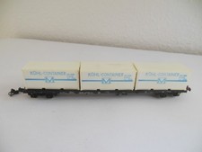 Spur flachwagen 3kühlcontaine gebraucht kaufen  Dessau-Roßlau
