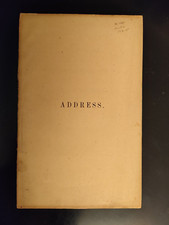 Address Delivered Before the Erosophian Socety - Austin Adams 1867 SC First Ed., usado comprar usado  Enviando para Brazil