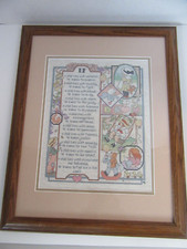 Finished cross stitch for sale  Veneta