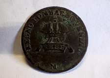Moneta centesimo 1834 usato  Albenga