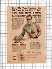 Charles atlas bodybuilding for sale  SHILDON
