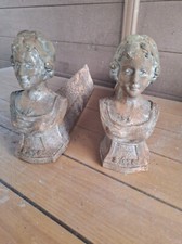 Chenets cheminée buste d'occasion  Barenton