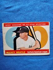 1960 Topps Mickey Mantle All Star Sport Magazine 563 High #, usado comprar usado  Enviando para Brazil