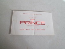 Prince orologi certificato usato  Italia