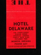 Década de 1940? Hotel daleware Phone 6651 A Raposa Hotel Elgin Illinois Muncie Em Delaware Co Mb, usado comprar usado  Enviando para Brazil