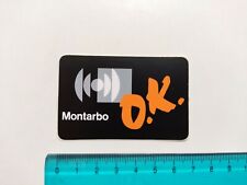 Adhésif montarbo sticker d'occasion  Expédié en France