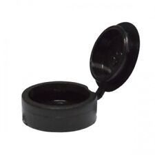 PACOTES DE TAMPAS DE TAMPA DE PARAFUSO ARTICULADAS DOBRÁVEIS DE PLÁSTICO PRETO 10 A 10.000 PEQUENAS 6G - 8G comprar usado  Enviando para Brazil
