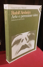 Rudolf arnheim arte usato  Roma