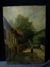 Antique painting painting d'occasion  Expédié en Belgium