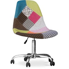 Sedia girevole patchwork usato  Torino