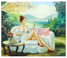 Usado, Taras Sidan- Original Giclée sobre Tela "Benita" comprar usado  Enviando para Brazil