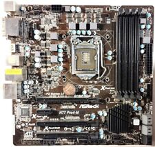 Usado, Placa-mãe chipset ASRock H77 Pro4-M Intel H77 DDR3 THX USB 3.0 HDMI LGA1155 comprar usado  Enviando para Brazil