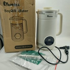 Máquina de leite de soja iAgreea, 10 lâminas, modelo: HB-B10KW1 em branco. Caixa nova/aberta comprar usado  Enviando para Brazil
