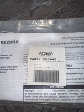 KIT DE CONVERSÃO DE GÁS NATURAL PARA PROPANO LP VR50-100 FORNO AQUECEDOR REZNOR 269842 comprar usado  Enviando para Brazil