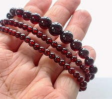 garnet rope necklace natural for sale  Walnut