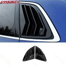 Usado, Para Audi Q5 SQ5 2009-2017 Preto Brilhante Janela Lateral Louver Obturador Quadro Acabamento 2* comprar usado  Enviando para Brazil