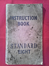 Standard eight instruction for sale  WIGAN