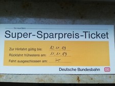 Super sparpreis ticket gebraucht kaufen  Herford