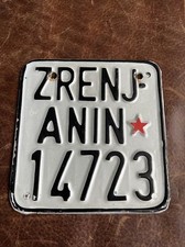 Yugoslavia license plate for sale  New York