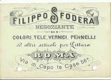 1911 pubblicita filippo usato  Roma