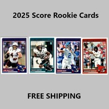 Tarjetas de novato de fútbol americano NFL 2025 Panini Score - ENVÍO GRATUITO segunda mano  Embacar hacia Mexico
