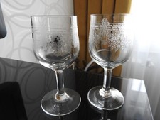 Ancien verre pied d'occasion  Rillieux-la-Pape