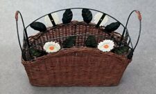 Vintage wicker rattan for sale  ENFIELD
