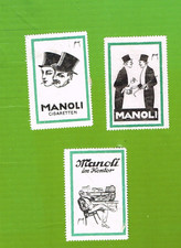 Reklamemarken manoli zigarette gebraucht kaufen  Rabenau