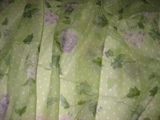 Usado, 2 Conjuntos Waverly Sheers Blossom Hill Hortênsias Lavanda Verde Sinos de Vento Cortina comprar usado  Enviando para Brazil