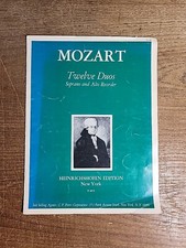 Mozart twelve duos for sale  Christiansburg