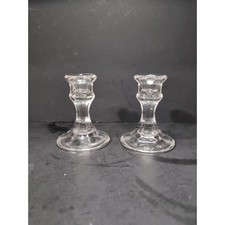 Glass candlesticks set for sale  Jacksonville