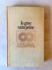 Assimil grec peine d'occasion  Hyères