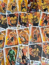 CARTÕES ASSINADOS MATCH ATTAX, SHOOT OUT E OUTROS WOLVERHAMPTON WANDERERS, usado comprar usado  Enviando para Brazil