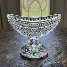 Waterford Cristal BARCO Tigela Miniatura Pé Herança Mini Peça Fabricada na Irlanda comprar usado  Enviando para Brazil