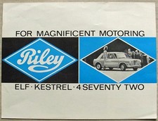 Riley car range for sale  LEICESTER