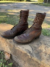 Vintage leather logger for sale  Morrisville