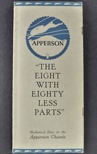 1920 apperson motor for sale  Olympia