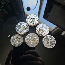 Lote de 6 relógios de bolso Movements Inc. 2x Cyma, usado comprar usado Lote de 6 relógios de bolso Movements Inc. 2x Cyma, usado comprar usado  Enviando para Brazil