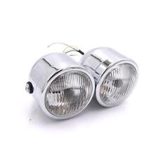 12v chrome twin for sale  REDDITCH