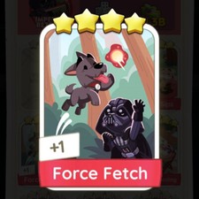 Adesivo Force Fetch Monopoly_Go_4 Stars ⭐⭐⭐⭐ - ENTREGA RÁPIDA comprar usado  Enviando para Brazil