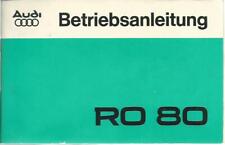 AUDI NSU RO 80 Bedienungsanleitung 1977 Betriebsanleitung Handbuch Bordbuch BA comprar usado  Enviando para Brazil