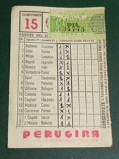 Schedina totocalcio 1953 usato  Arezzo