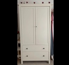 Hemnes kleiderschrank weiß gebraucht kaufen  Hannover
