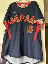 Usado, Camiseta Shohei Ohtani 2023 WBC réplica uniforme visitante Japão Mizuno tamanho M comprar usado  Enviando para Brazil