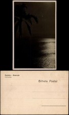 Postcard Santos Guarujá Palmeiras Palmen bei Nacht 1929 comprar usado  Enviando para Brazil