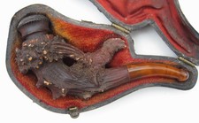 Antike meerschaum bernstein gebraucht kaufen  Deuerling