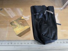 Messing briefbeschwerer würfe gebraucht kaufen  München